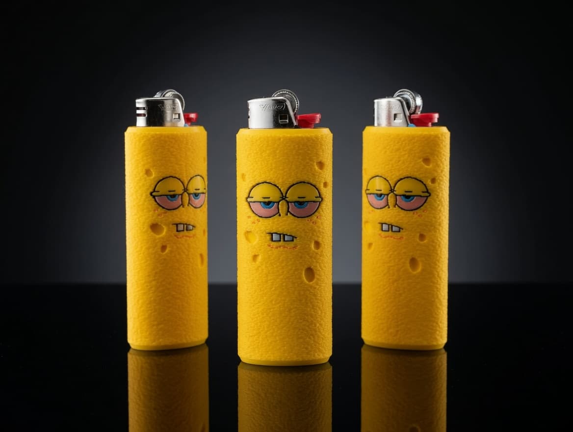Bic Lighter Case SpongeBob