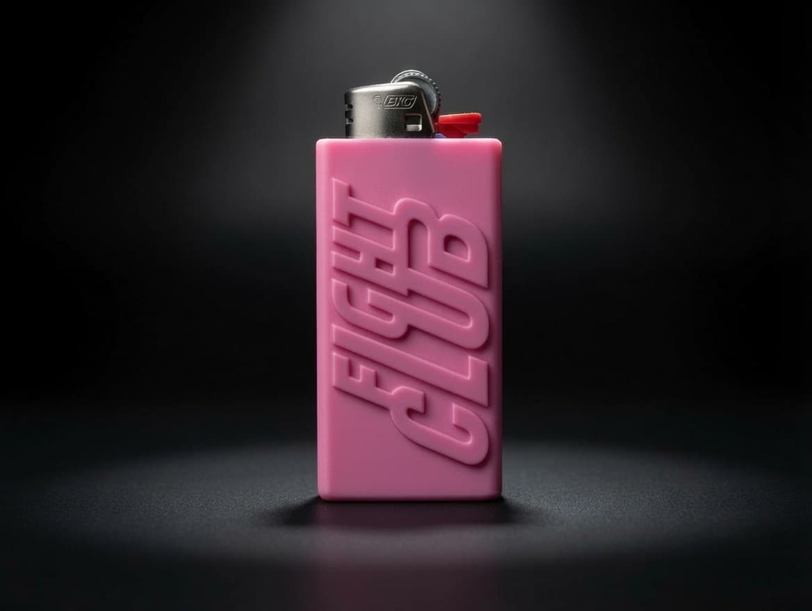 Bic Lighter Case Fight Club Soap